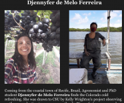 Djennyfer was featured in the CSU Soil and Crop Sciences Department newsletter! Fieldwork for her PhD project kicks off October 25 in Louisiana